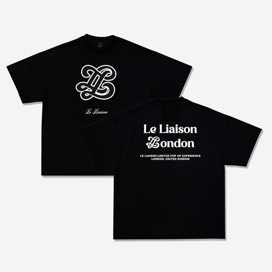 LE LIAISON LOGO EXCLUSIVE LONDON POP UP TEE