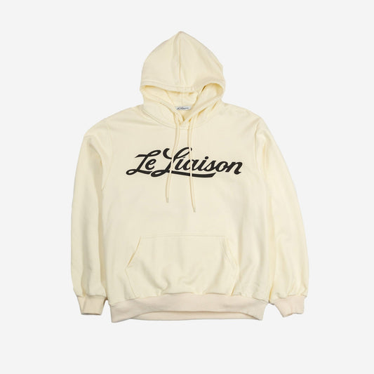 LE LIAISON ESSENTIAL HOODIE (CREAM)