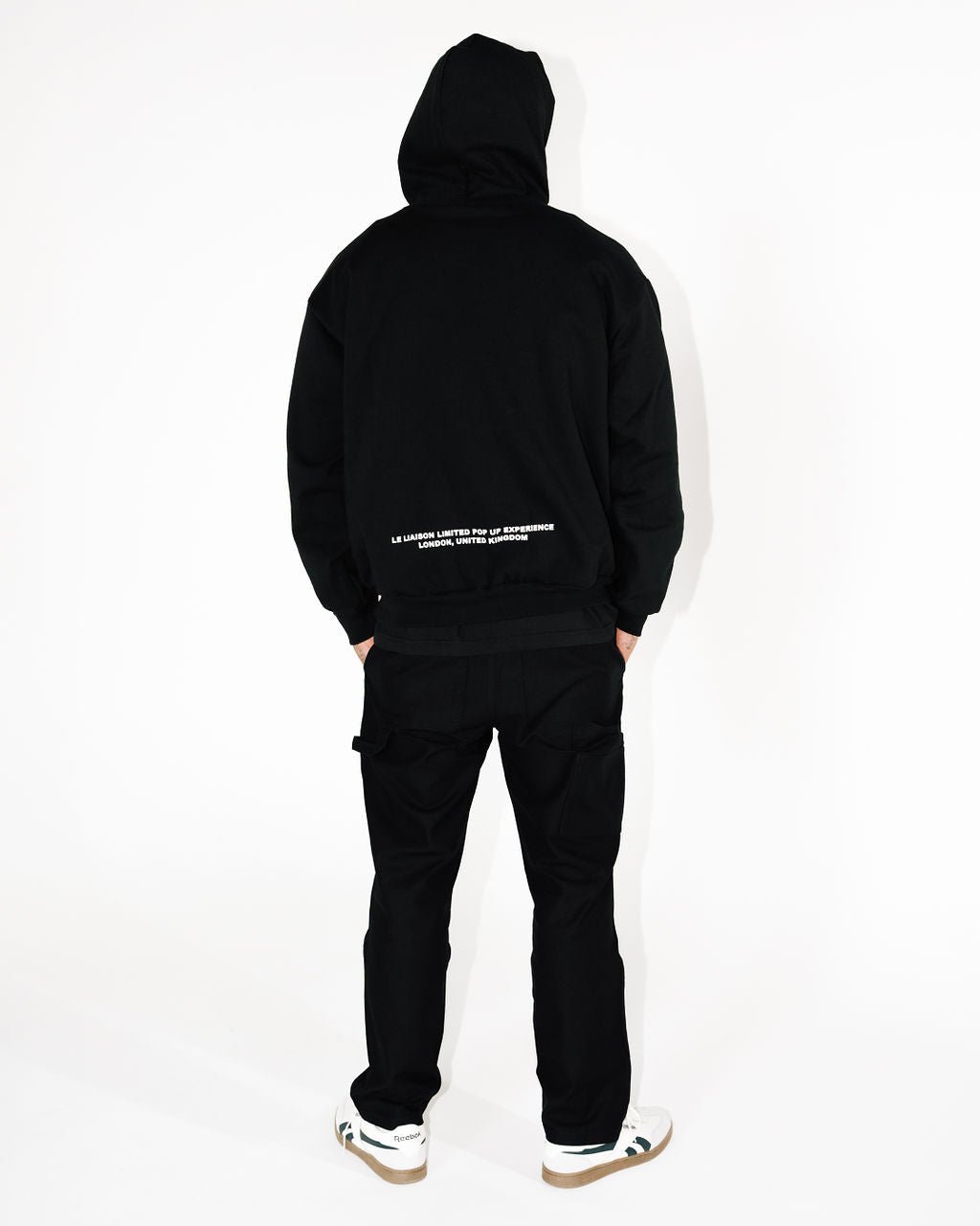 LE LIAISON EXCLUSIVE LONDON POP UP HOODIE